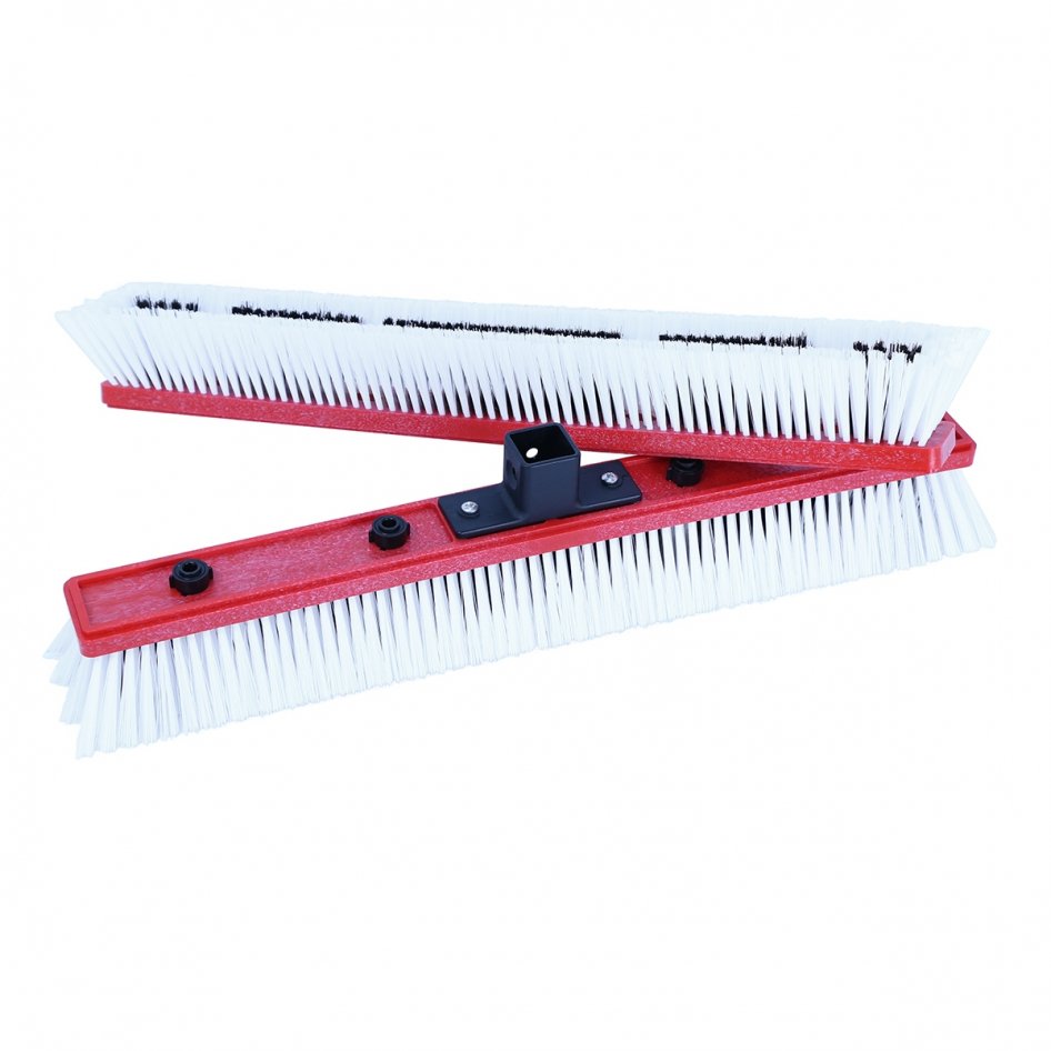 MEDIUM MIXED BRISTLE 18" BRUSH with QUICK-LOQ SOCKET